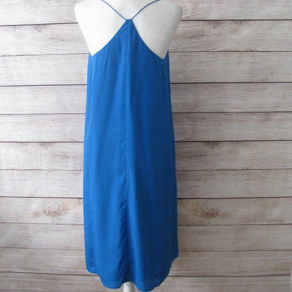 J. Crew Cobalt Blue Slip Dress - Picture 4 of 6